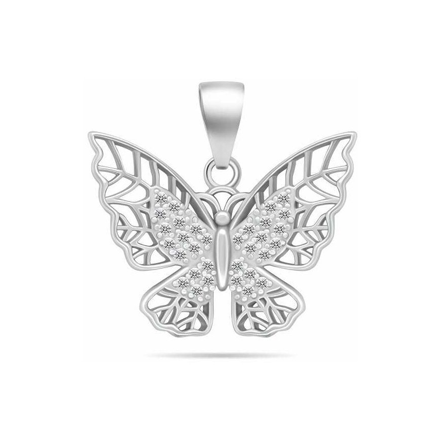 Brilio Silver Brilio Sidabrinis Charming sidabrinis pendant Butterfly PT34W