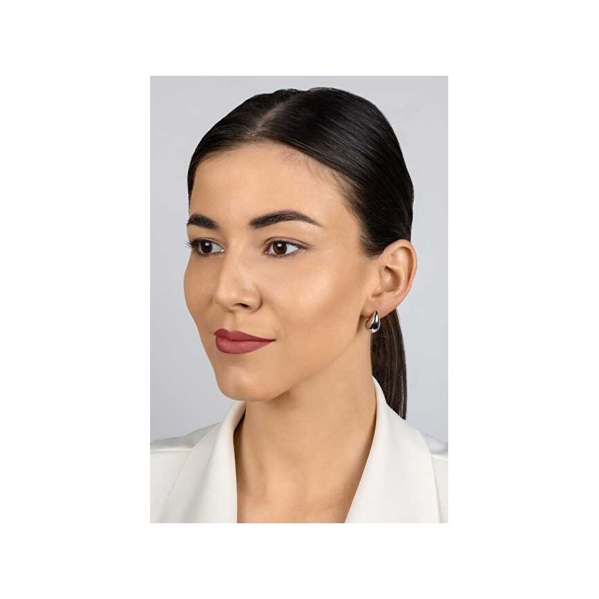 Brilio Silver Charming gold-plated earrings with teardrops EA1090Y – 3