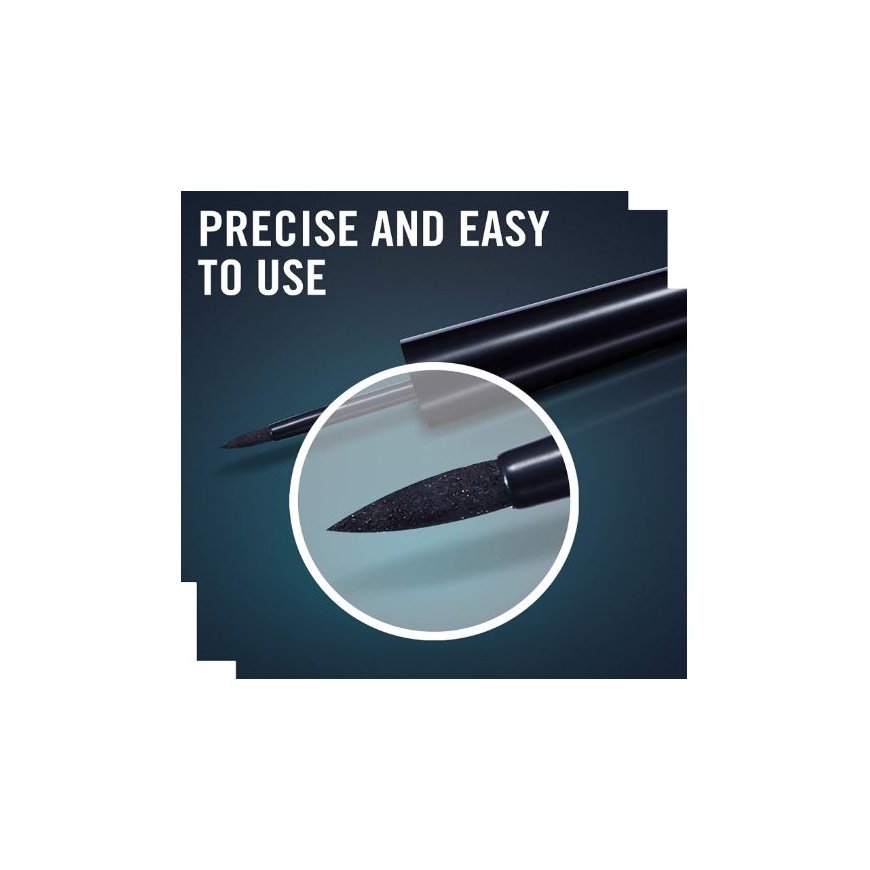 Rimmel Exaggerate Liquid подводка для глаз 2,5 ml Жидкий 001 Black – 3