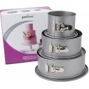 PATISSE Silver-TOP Cake Mold Set for 3 Tier Cake PATISSE Silver-TOP Cake Mold Set for 3 Tier Cake