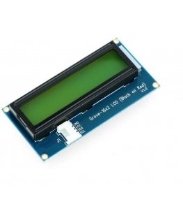 Seed Studio Grove, 2x16 merkkiä LCD-näyttö taustavalolla (musta punaisella)