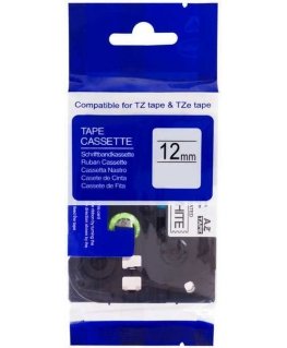 PRINTLINE compatible ribbon with Brother TZE-631, TZ-631, 12mm, black print/yellow backing