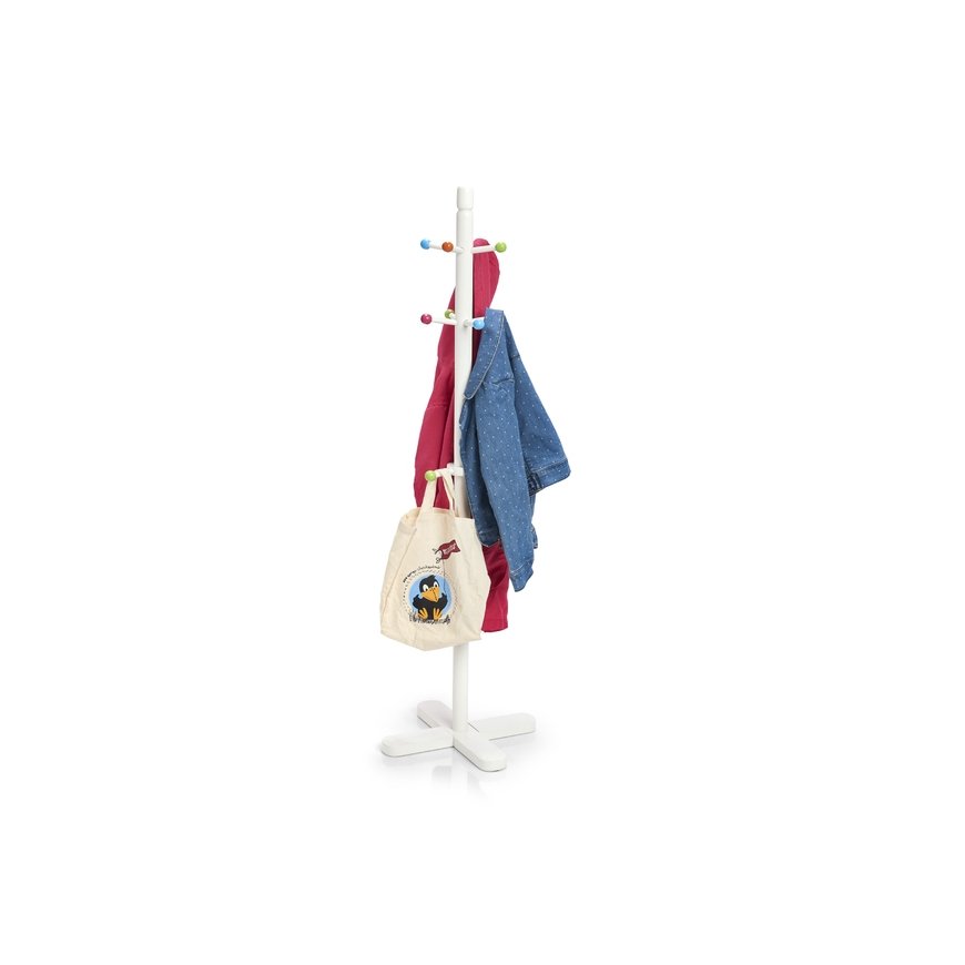 Zeller Present 13451 coat rack Floorstanding 10 hook(s) White – 2