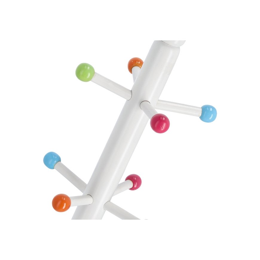 Zeller Present 13451 coat rack Floorstanding 10 hook(s) White – 3