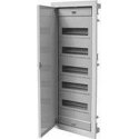 Pawbol 5x12 flush-mounted modular distribution board with metal door IP40 N+PE C.1560
