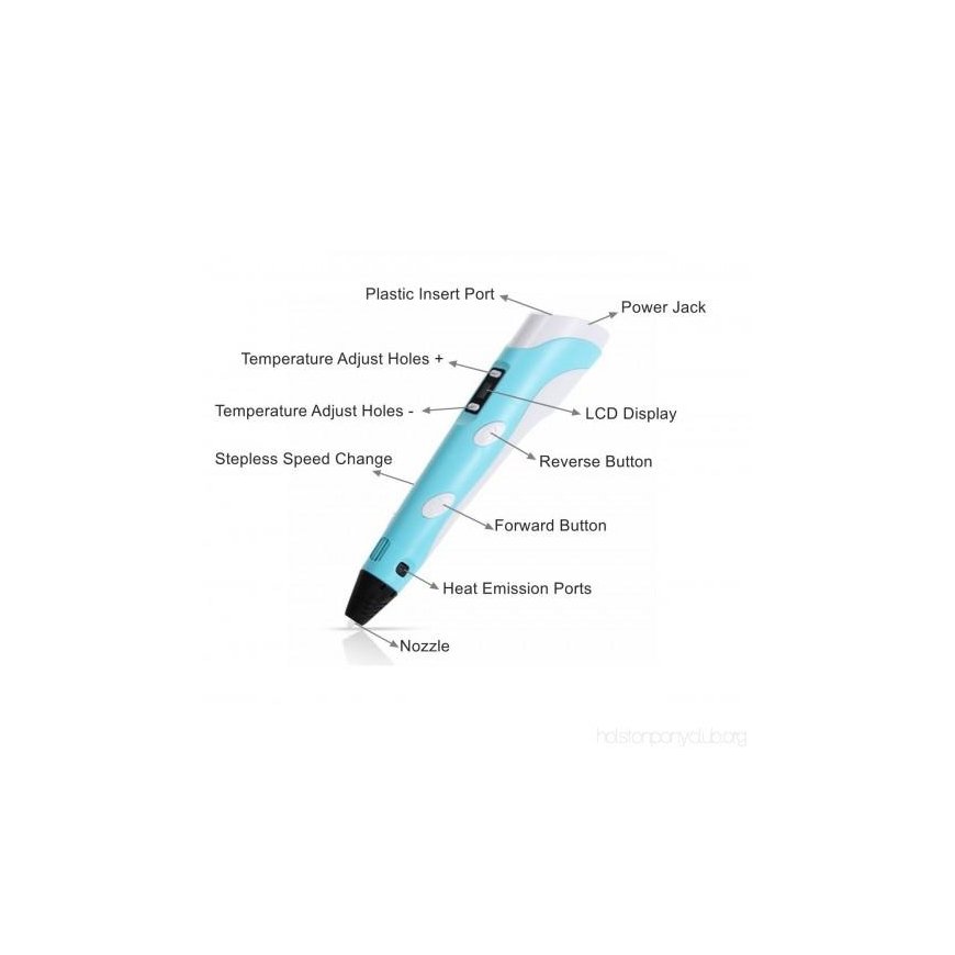 Azure Film 3D Pen V2 – sininen – 2