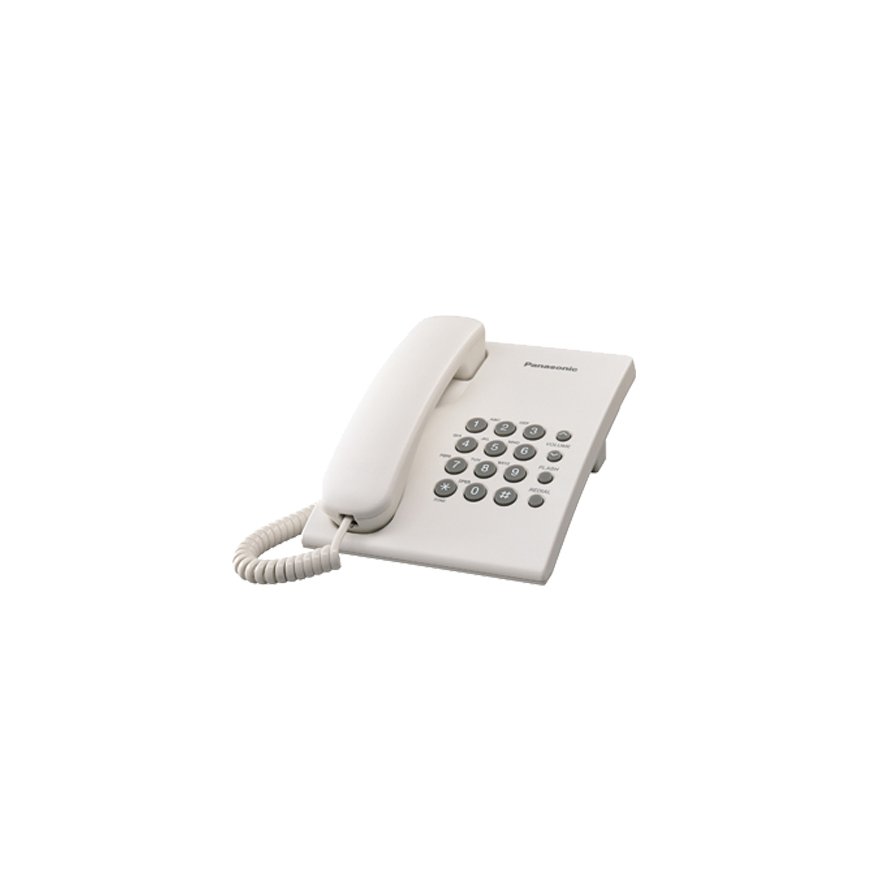 Panasonic KX-TS500PDW telefons Analogais tālrunis Balts