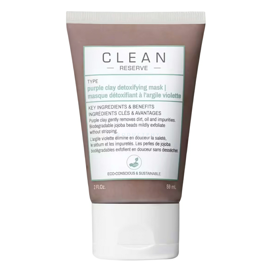 Clean, Reserve - Violet Clay, Detoxifying, Savinaamio, 59 ml