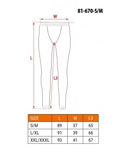 NEO tools 81-670-S/M apatinis termodrabužis