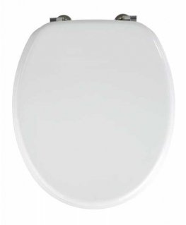 WENKO 154008100 Kieta tualeto sėdynė MDF Balta