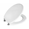 WENKO 154008100 Hard toilet seat MDF White WENKO 154008100 Hard toilet seat MDF White