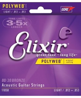 Elixir Strings 11050 струны для музыкальных инструментов Акустический 6 шт Гитара