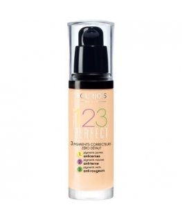 Bourjois 123 Perfect 30 ml Pudele ar dozētāju Šķidrs/Šķidrums 51 Light Vanilla