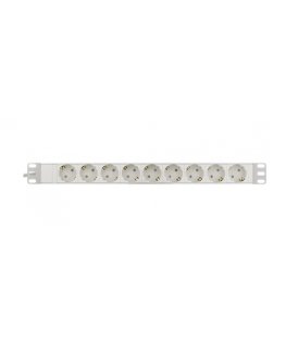 Deltaco GT-8527W power extension 2 m 9 AC outlet(s) Indoor White