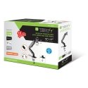 Techly ICA-LCD 514 monitorin kiinnike ja jalusta 68,6 cm (27") Vastaanotto musta Techly ICA-LCD 514 monitorin kiinnike ja jalusta 68,6 cm (27") Vastaanotto musta