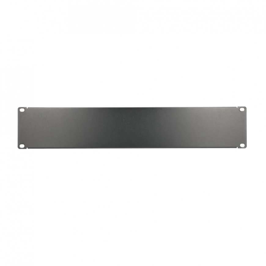 Extralink Front Blank Panel 2U 19" Black – 2