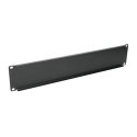 Extralink Front Blank Panel 2U 19" Black Extralink Front Blank Panel 2U 19" Black