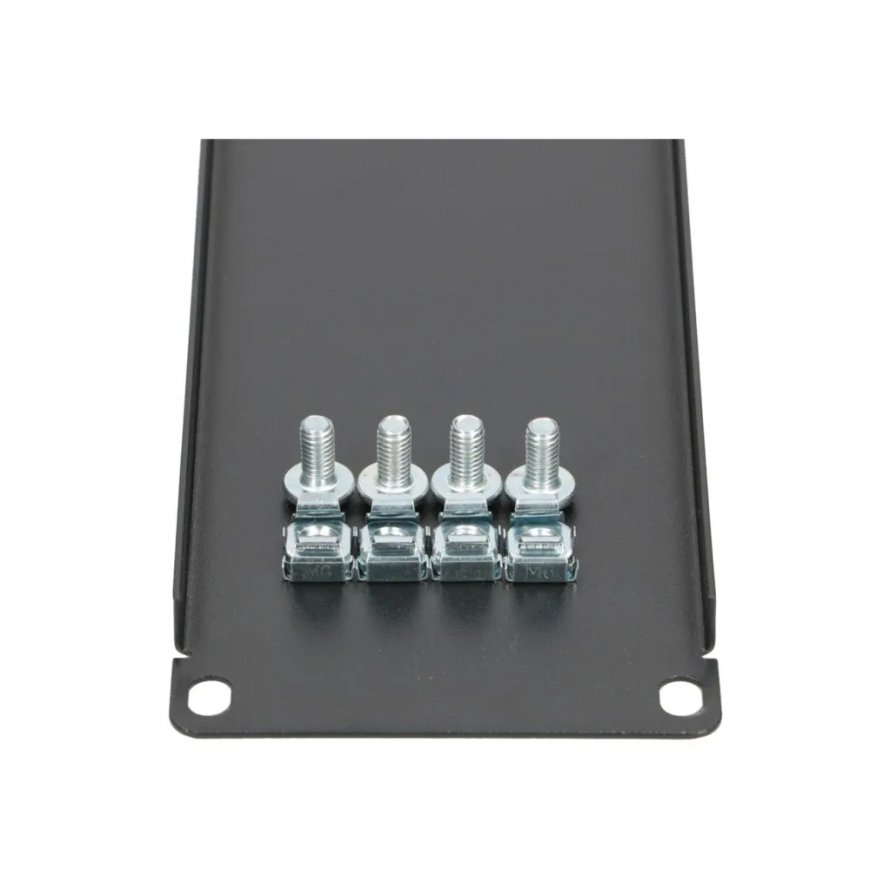 Extralink Front Blank Panel 2U 19" Black – 5