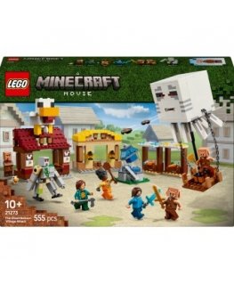 LEGO Minecraft 21273 Atak balonowego Ghasta na wioskę