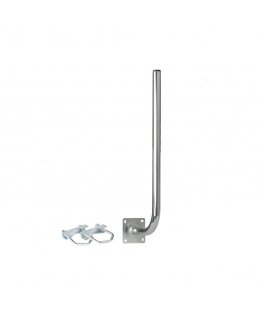 Extralink Balcony handle L250x750 250x750mm, with u-bolts M8, steel, galvanized