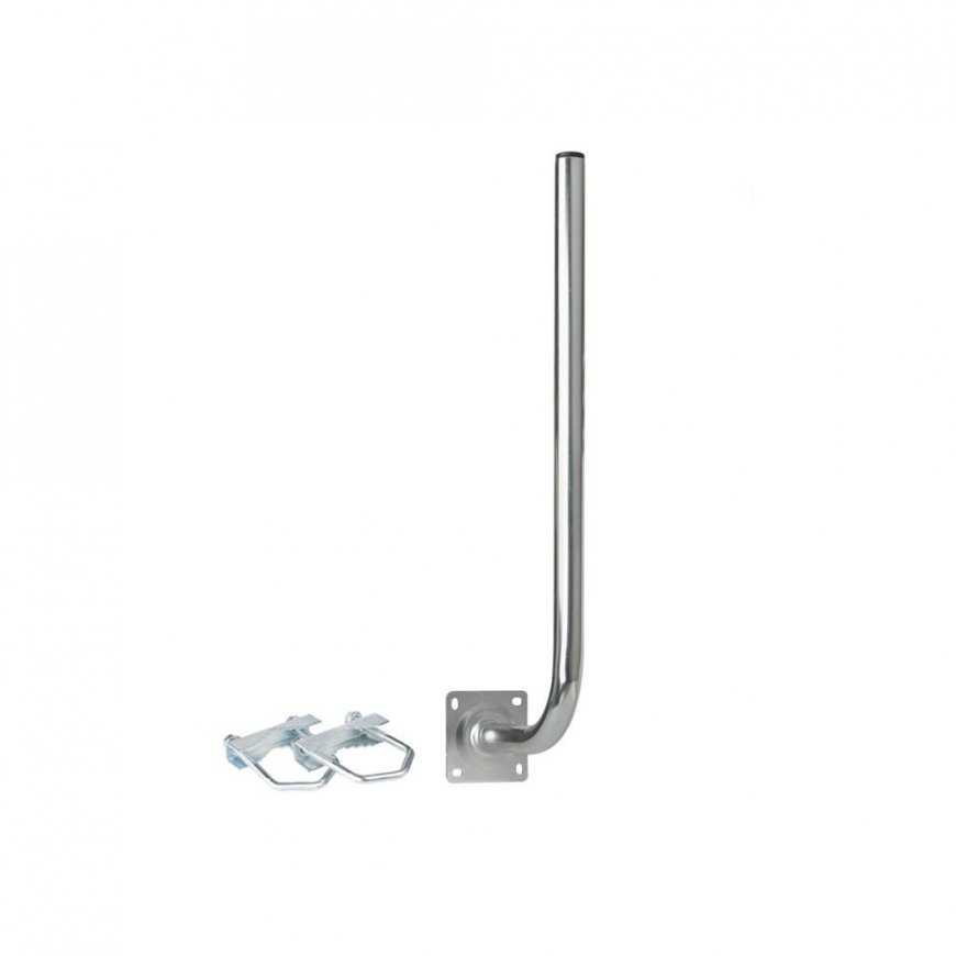 Extralink Balcony handle L250x750 250x750mm, with u-bolts M8, steel, galvanized