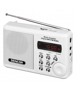 Sencor SRD 215 W radijo imtuvas Analoginis Balta