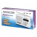 Sencor SRD 215 W radio Analogais Balts Sencor SRD 215 W radio Analogais Balts