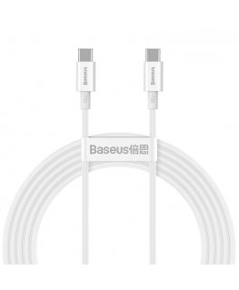 Baseus Superior USB kabelis USB 2.0 1 m USB C Balta
