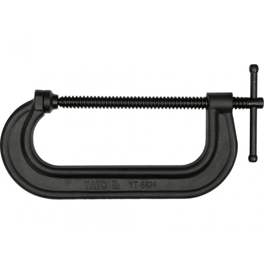 Yato YT-6424 clamp C-clamp Black