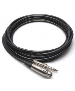 Hosa Technology XLR3/TS audio kabelis 3,05 m XLR (3-pin) Melns