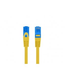 Lanberg PCF6A-10CC-0050-Y networking cable Yellow 0.5 m Cat6a S/FTP (S-STP)