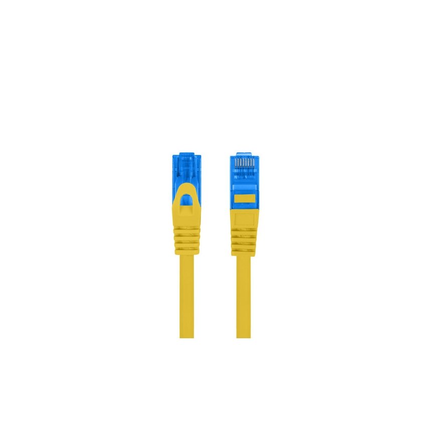 Lanberg PCF6A-10CC-0050-Y networking cable Yellow 0.5 m Cat6a S/FTP (S-STP)