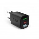SBS TETRGANLCD1USB1C30K mobiililaitteen laturi Universaali musta AC Pikalataus Sisätila SBS TETRGANLCD1USB1C30K mobiililaitteen laturi Universaali musta AC Pikalataus Sisätila