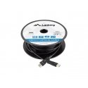 Lanberg CA-HDMI-30FB-1000-BK HDMI kabelis 100 m HDMI A tipo (standartinis) Juoda Lanberg CA-HDMI-30FB-1000-BK HDMI kabelis 100 m HDMI A tipo (standartinis) Juoda