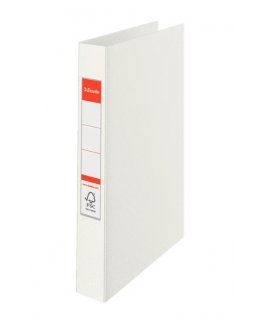 Esselte Standard Ring Binders , PP White 2 x 25 mm spiraalköitja A4 Valge