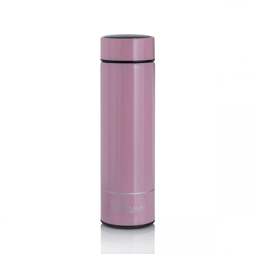 Extralink MUG-SMART500 PINK kelioninis puodelis 500 ml Rožinė Nerūdijančiojo plieno – 3