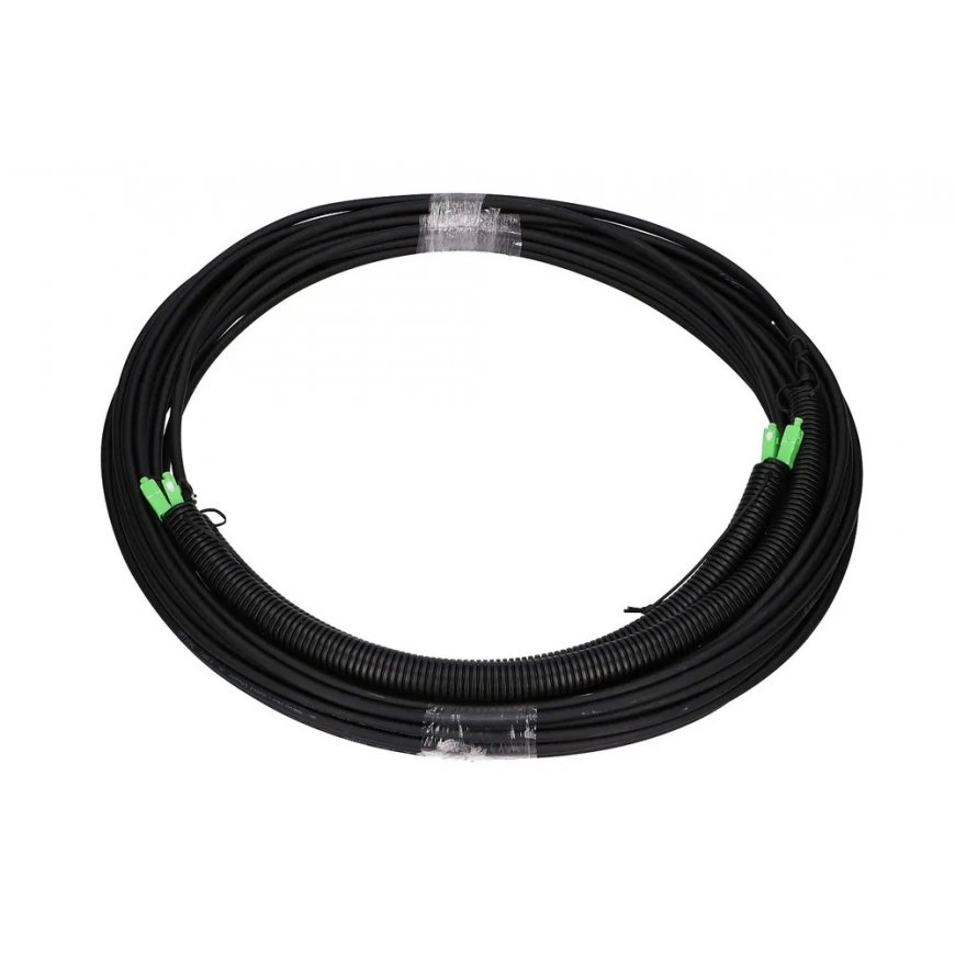 Extralink EX.8239 InfiniBand ja kiudoptilised kaablid 25 m SC FTTH Must