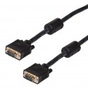Akyga AK-AV-09 VGA Monitor Verbindungkabel 2x S-VGA mit ferritfilter 15m schwarz VGA кабель VGA (D-S