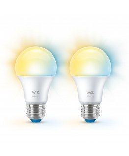 WiZ Lamppu 60 W A60 E27 x2
