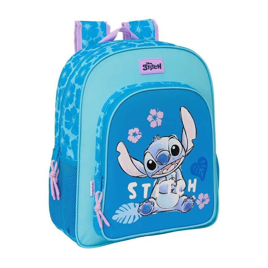 School bag Lilo & Stitch Hawaii Blue 32 x 38 x 12 cm