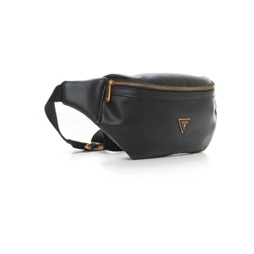 Guess, Scala, synteettinen nahka, tekstiili Fanny Pack, HMESCAP1230, musta, 21,3 x 15 x 7,5 cm, miehet, miehet – 2