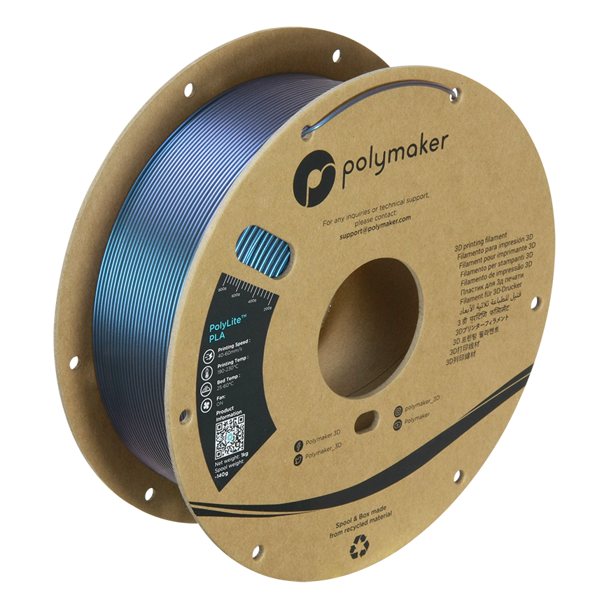 Polymaker PolyLite PLA Starlight - 1kg - 1.75mm - Twilight – 2