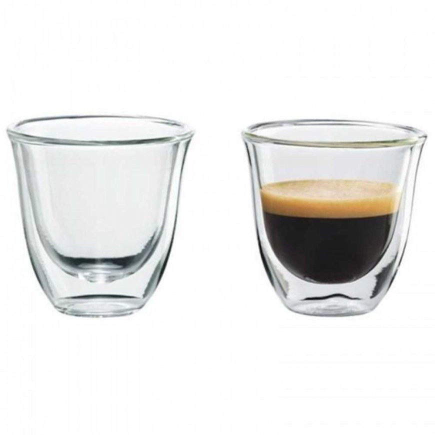DeLonghi 2-piece espresso cup set, 90 ml
