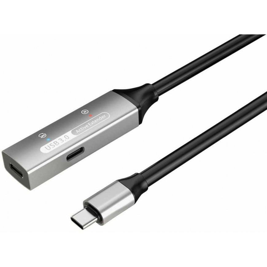 PREMIUMCORD USB-C repeater and extension cable