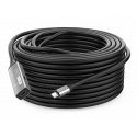 PREMIUMCORD USB-C repeater and extension cable male-female, 5Gbps Aluminum 10m PREMIUMCORD USB-C repeater and extension cable male-female, 5Gbps Aluminum 10m