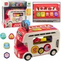 Lean Toys Interactive Educational Bus Sorting Lights Sounds Red Lean Toys Interactive Educational Bus Sorting Lights Sounds Red