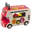 Lean Toys Interactive Educational Bus Sorting Lights Sounds Red Lean Toys Interactive Educational Bus Sorting Lights Sounds Red