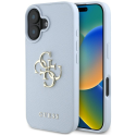 Guess Grained Big 4G Logo Small Classic Logo Apple iPhone 16 case blue Guess Grained Big 4G Logo Small Classic Logo Apple iPhone 16 case blue