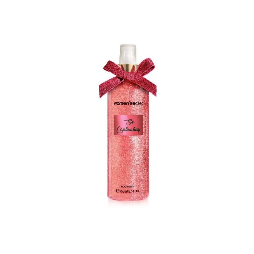 Women'Secret So Captivating - vartalohuppu glitterillä 250 ml parfyymi naisille