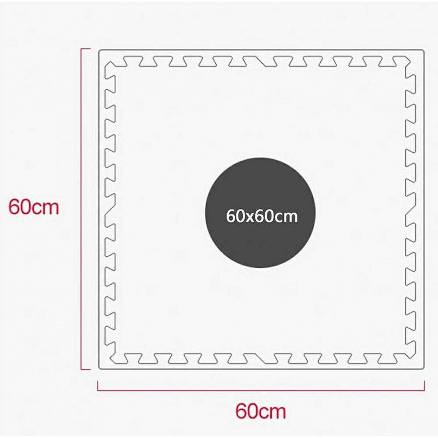ATL FT57 Puzzle mat 60x60 for gym – 3